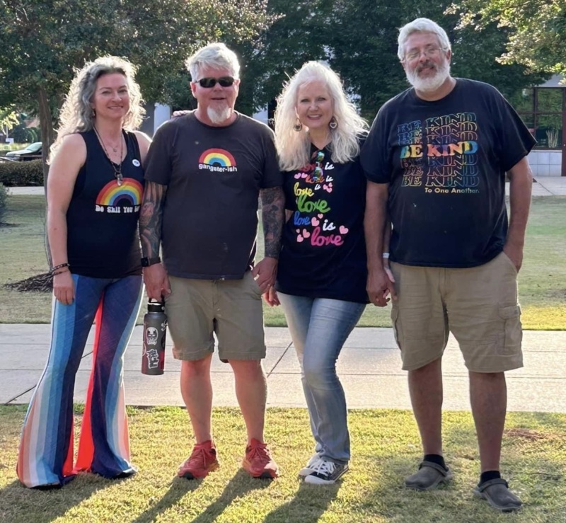 PFLAG Tuscaloosa volunteers at Druid City Pride 2023